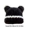 Mädchen Bärenmütze Y2K Fellohren Mütze Felliger Bär Geschenke Warme Wintermütze Erwachsene Kinder Fellohren Winter Foto-Requisiten