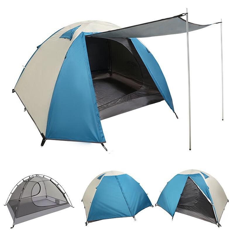 OLOMMTF Double-Layer Outdoor Camping Tent