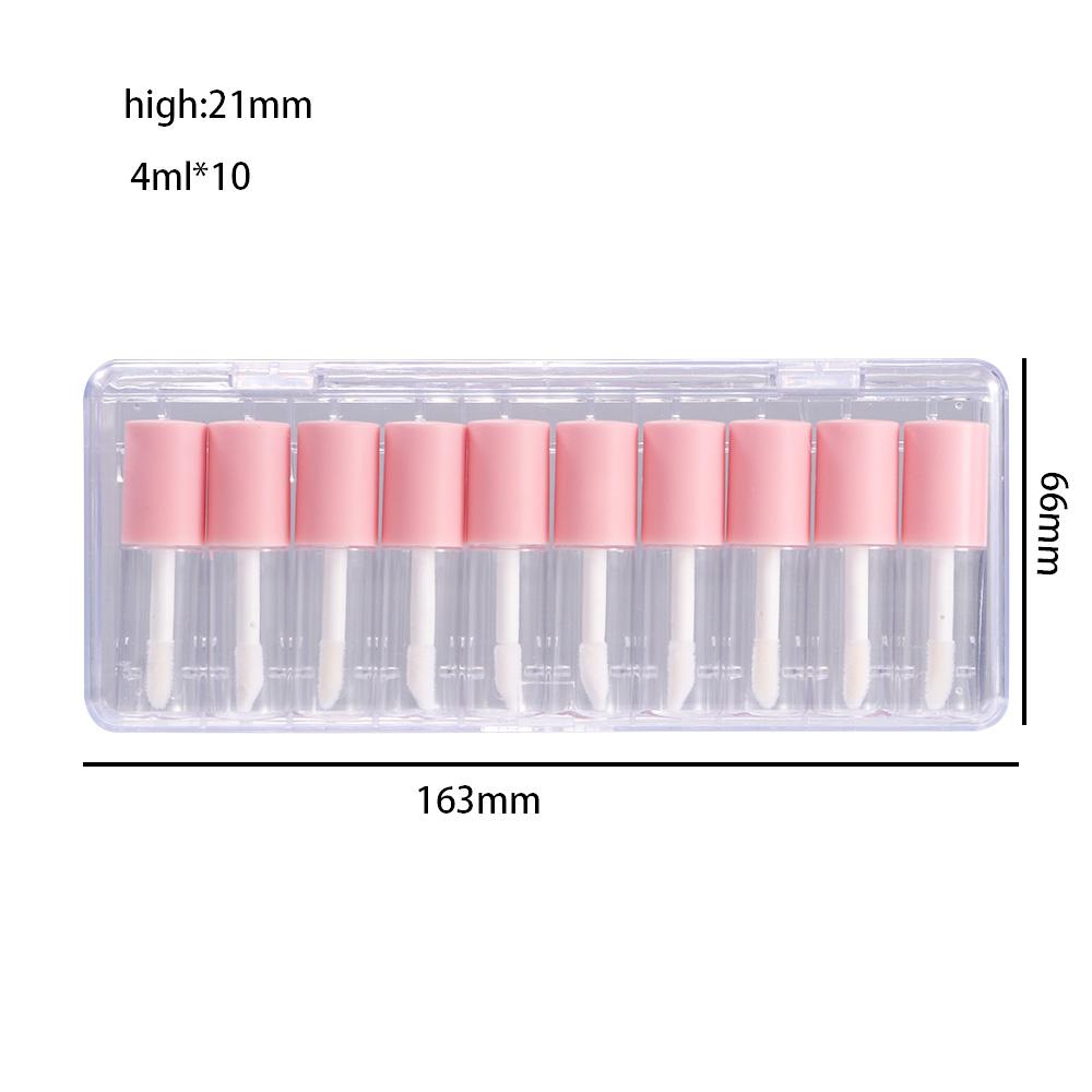Travel Pink Cosmetic Containers DIY Lip Gloss Lip Gloss Tubes Refillable Bottles Sample Bottles