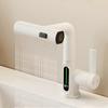 Waterfall Temperature Digital Display Basin Faucet Lift Up Down Stream Sprayer Hot Cold Water Sink Mixer Wash Tap For Bathroom