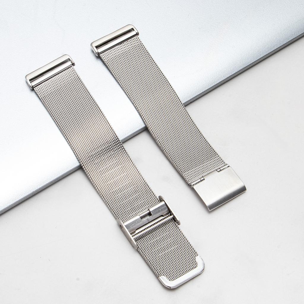 Stainless Steel Strap for Samsung Galaxy Watch Fit 3 Metal Band Mesh Wristband for Galaxy Fit 3 Smartwatch Replacement Bracelet