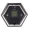 Rotating Timer 60 Minutes Preset Magnetic Hexagon Desk Flip Productivity Timer for Kitchen Cooking Studying