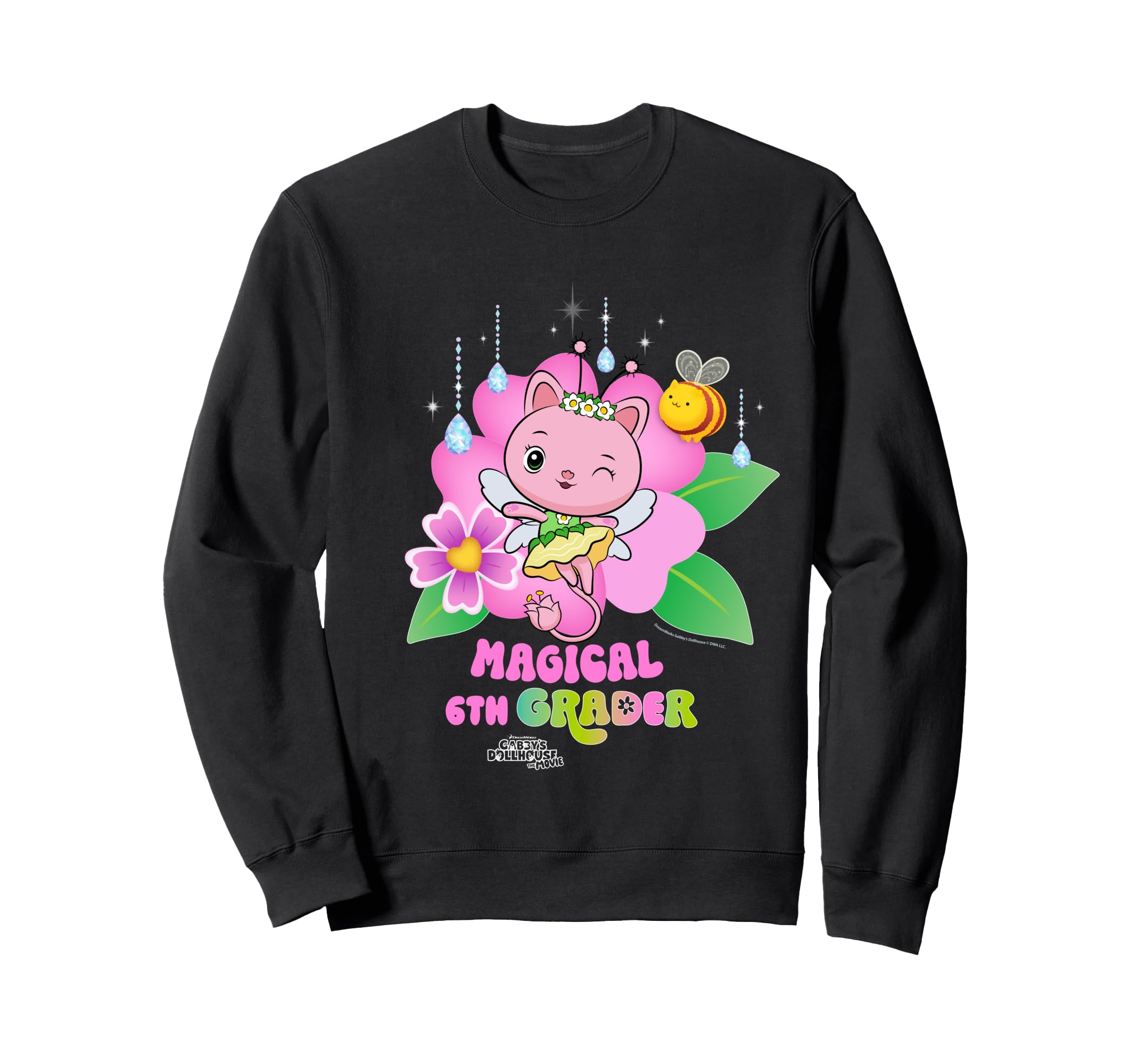 

DreamWorks Gabby s Dollhouse Magical Sixth Grader Sweatshirt
