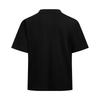 Under Armour Waffle Henley Logo Drop Shoulder Short Sleeve T-Shirt Men T-Shirts Black 6007562-001