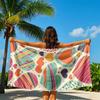 Colorful Heart Carnival Quick Drying Bath Towel Microfiber beach towel - light weight swimming camping  yoga beach out