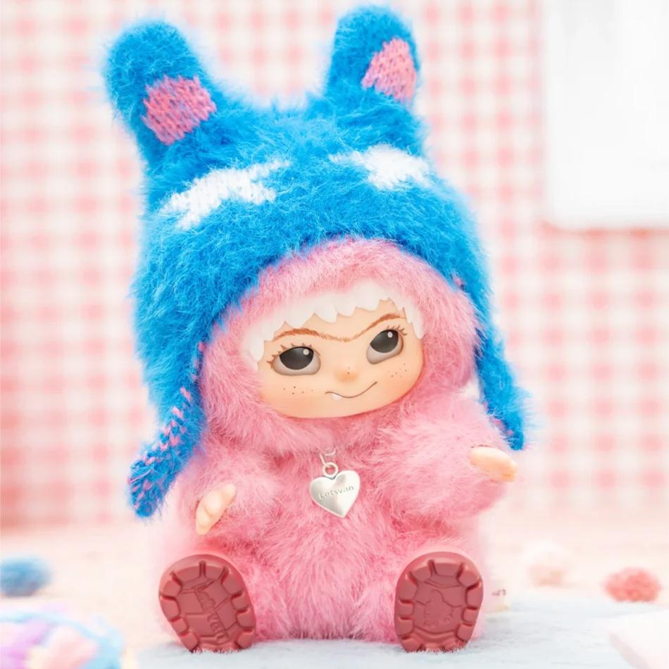 Wakuku V1 V2 Blind Box Fox & Bunny Trick Or Treat Series Vinyl Doll Suprise Bag Keychain Trendy Toy Mystery Box Gifts