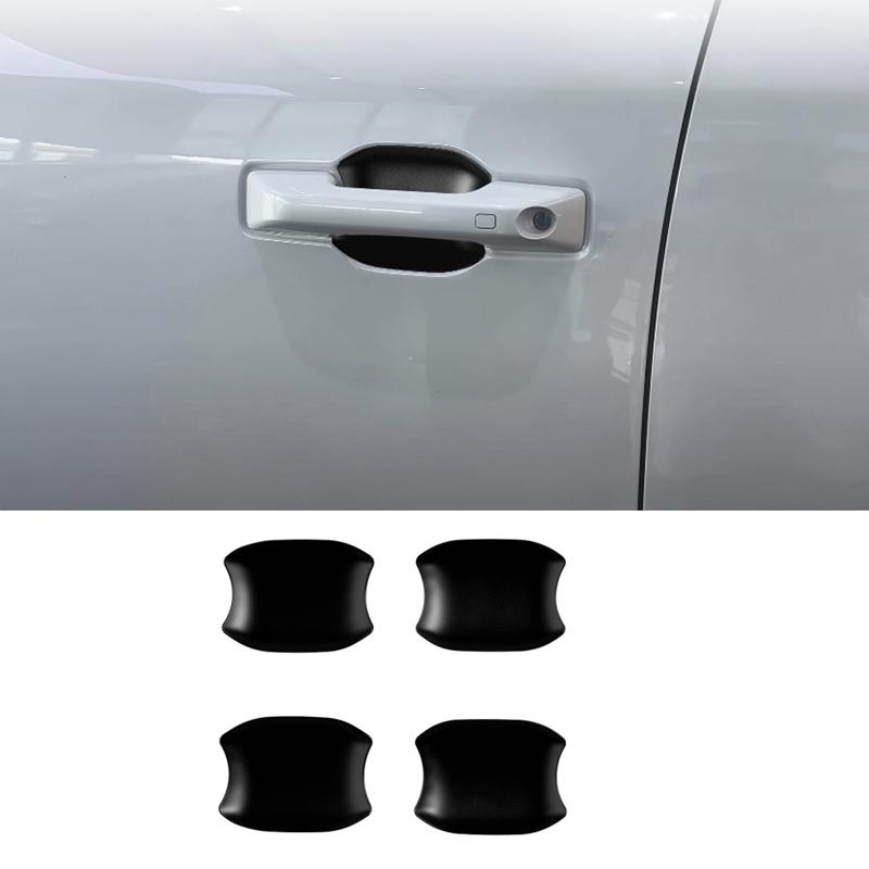For BYD Shark 6 2024 2025 ABS carbonfiber door handle door bowl catch ert exterior decorate sticker Exterior Accessories