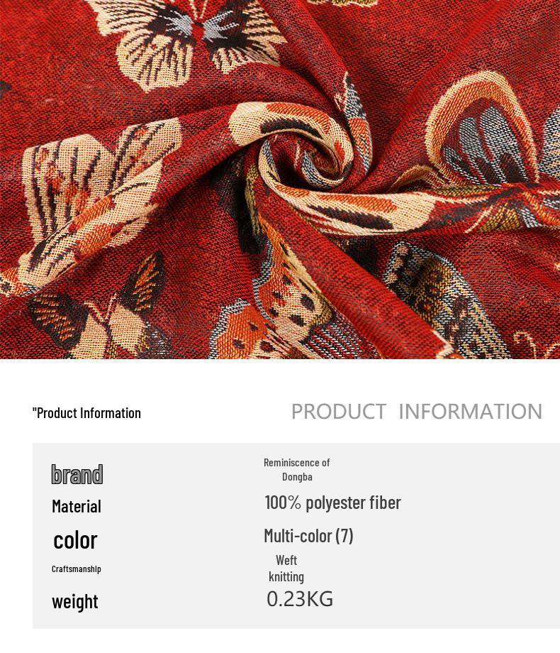 2024 Retro Ethnic Tassel Long Shawl Scarf for Women - Autumn/Winter Fashion Neck Warmer