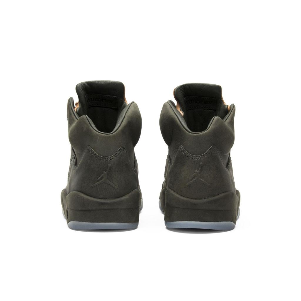 Air Jordan 5 Retro Premium 'Take Flight' (Unisexe) Sequoia / Or Métallique-Tan Vachetta-Sequoia Chaussures de Basketball Vintage 881432 305