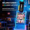Monicard Kouzelná karta Elektronická vstupenka Odznak NFC Bluetooth Chytrý digitální odznak Přizpůsobitelná GIF obrazovka Anime Trendy přívěsek Dárky