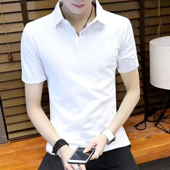 Men's Tops Breathable T Shirts Casual Regular Fit Shirts Soft Comfortable Short Sleeve Tops for Daily Life Parties Office Travel Outdoor Wear