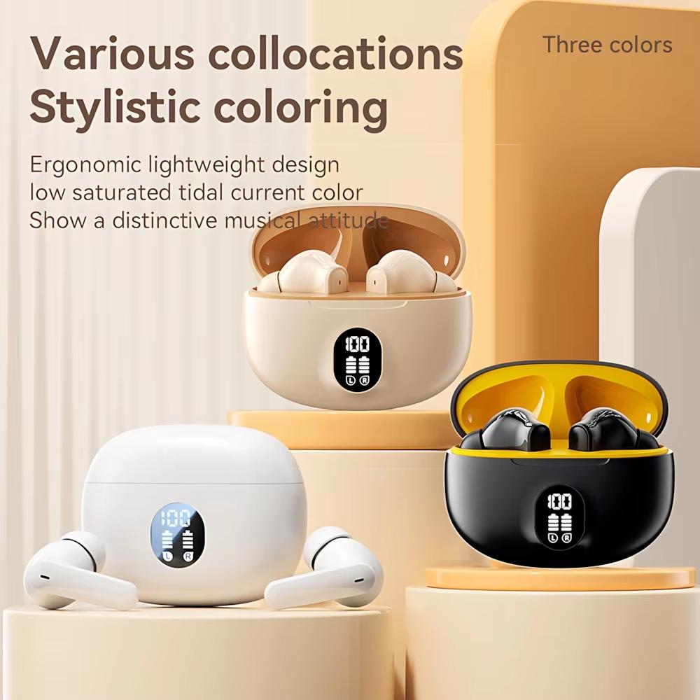 Xiaomi Wireless Bluetooth Headphones Built-in HD Mic Noise Isolation Large Battery for Extended Playtime Ideal for Calls Daily Music