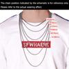 Stylish Cross Pendant Necklaces for Men Boys,Black Stainless Steel Cross Collars,Cool Punk Prayer Jewelry Gifts