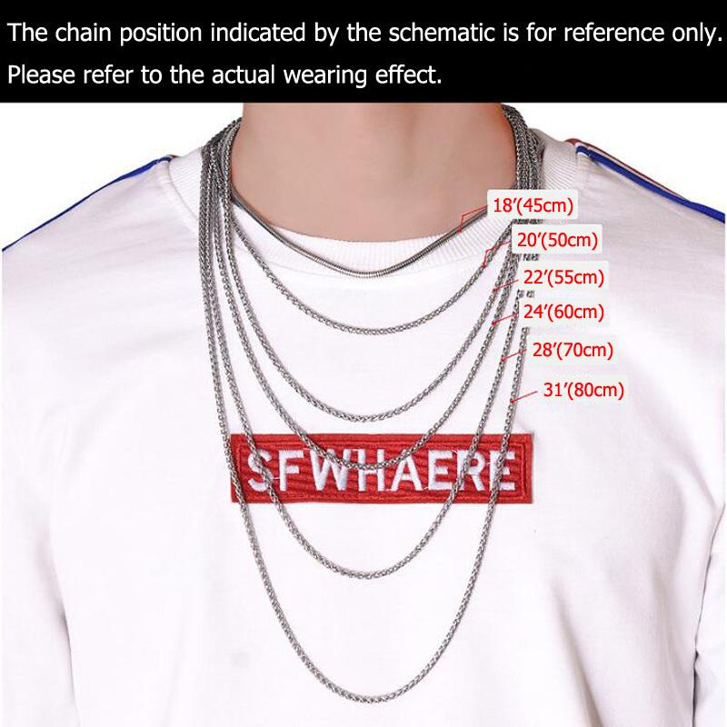 Stylish Cross Pendant Necklaces for Men Boys,Black Stainless Steel Cross Collars,Cool Punk Prayer Jewelry Gifts