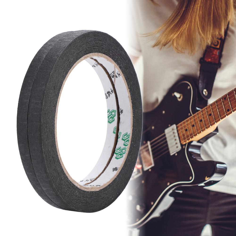 2pcs Wide Guitar Pickup Accessories Insulated Tape Band Adhesive Black