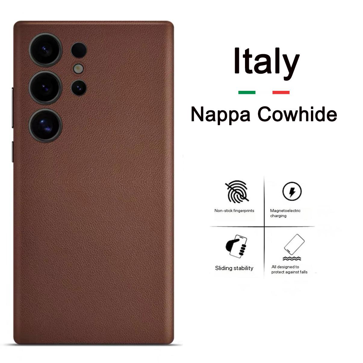 Real Italy NAPPA Genuine Leather Case