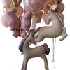 Unicorn Horse Matte Balloon Stand for Birthday Party Decor