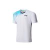 Li Ning 2024 T Shirt Unisex Set Crew Straight Rise AAYU209