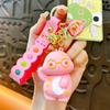 Raise Hand Dinosaur Glasses Dinosaur Keychain Lucky Lucky Dinosaur Pendant  Unisex