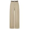 MO&Co. Herren Leinen gerade Hose