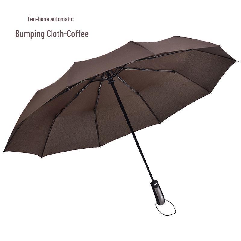 Automatic Three-Fold Sunshade Umbrella: UV-Protection & Rainproof for Men and Women