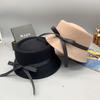 Hot Autumn and Winter Hepburn Wind Basin Hat British Elegant Women Irregular Hat Type Niche Woolen Bucket Hat