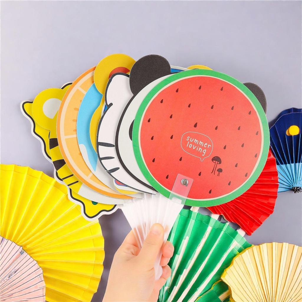 Children's Day Hand-Pumped Fan: Perfect Summer Gift & Student Prize