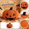 Plush Pumpkin Toy Soft Decorative Pillow Halloween Themed Stuffed Plush Toy Cushion for Holiday Decoration and Home Use
