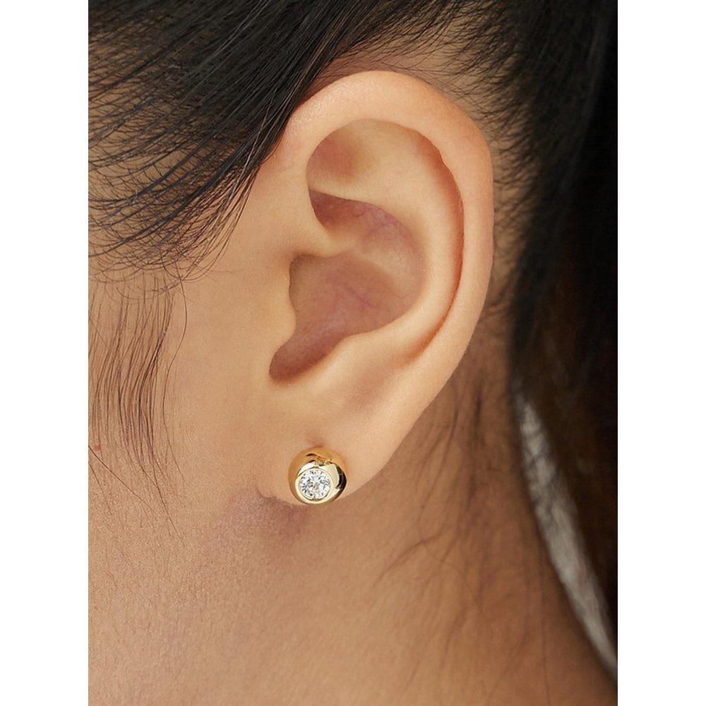 [Bayer] (Y) Ballstone Earrings Bh7E53735Ybxxx