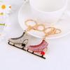 Fashion Crystal Roller Skating for Women's bags Pendants Female Shoes Shape Car Accessories Men Jewelry Bag Charm