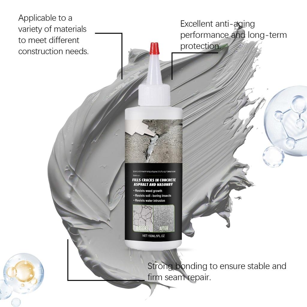 Crack Maintenance Agent; Sealing Agent; Waterproof Seam Sealant; Fast Curing; Not Easy To Crack, Keep Beautiful And Tidy (150ml)