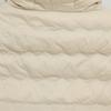 Ultra Light Thin Duck Down Vest Women Long Quilted Hooded Jacket Slim Waistcoat Basic Parka