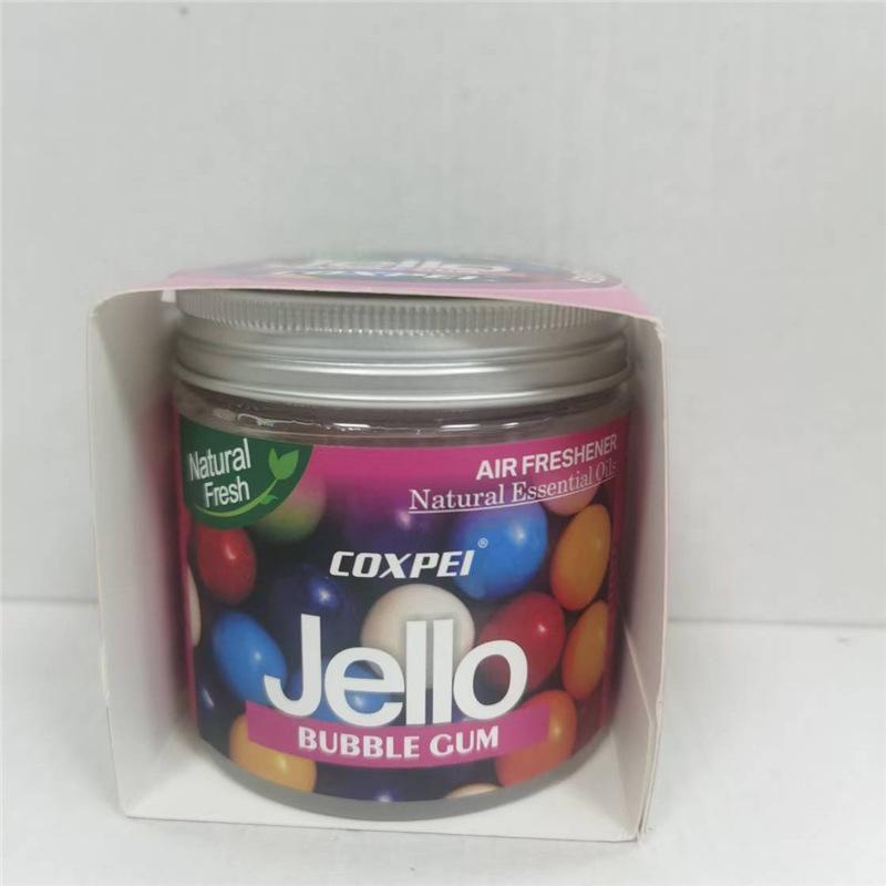 Cross Car JELLO Solid Perfume: Long-lasting Fragrance Car Air Freshener Ornament