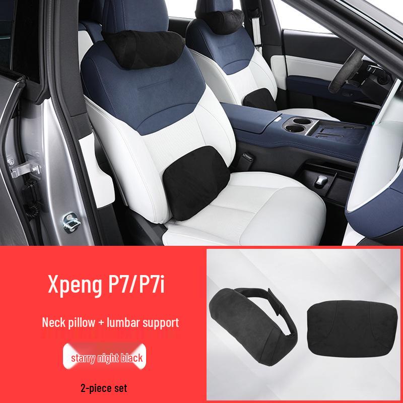 XPeng P7 P7i Neck and Lumbar Support Cushion Set