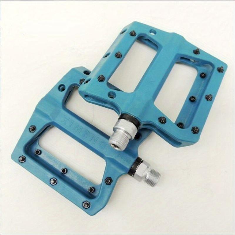 1pair High Strength Nylon Sealed Bearings Lightweight Non-slip Pedal MTB Flat Bicycle Pedal BMX Cycling Bike Accessories