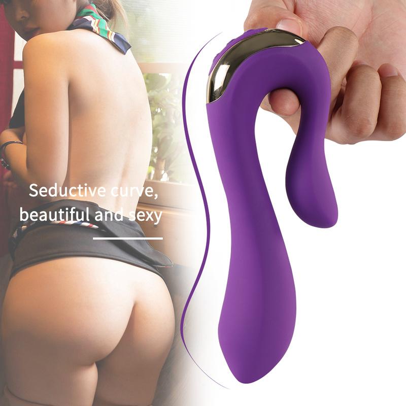 G-spot Rabbit Vibrator With Heating Function, Rabbit Ear For Clitoris G-spot Stimulation, Waterproof Dildo Vibrator