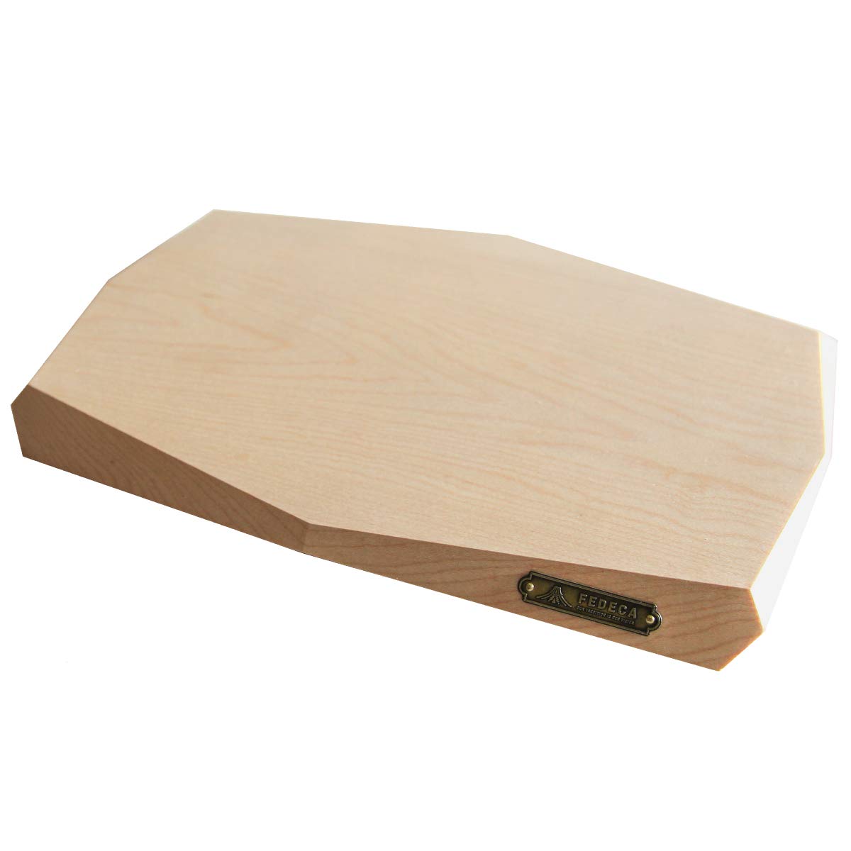

FEDECA 000870 Facet Cutting Board, Hard Maple