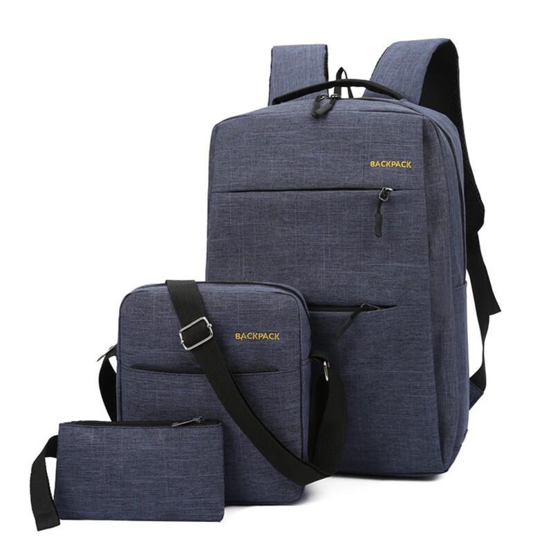 Men's 3-Piece Backpack Set