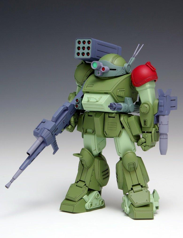 Wave Armored Trooper Votoms Scope Dog Red Shoulder Custom ST Edition Scale Plastic Model Approximately 12cm 1/35 Pre-Colored Kit, Tall, BK-223