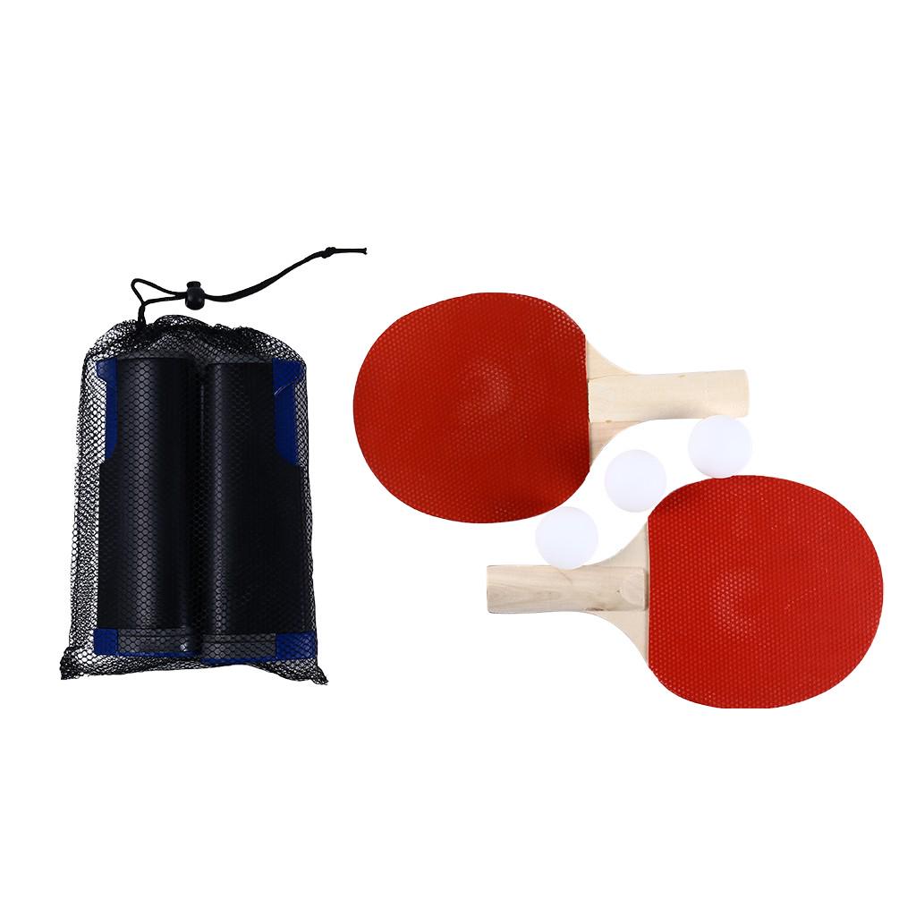 Net Ball Racket Buy Portable Retractable Table Tennis Telescopic Net + Racket + 3 Balls ...