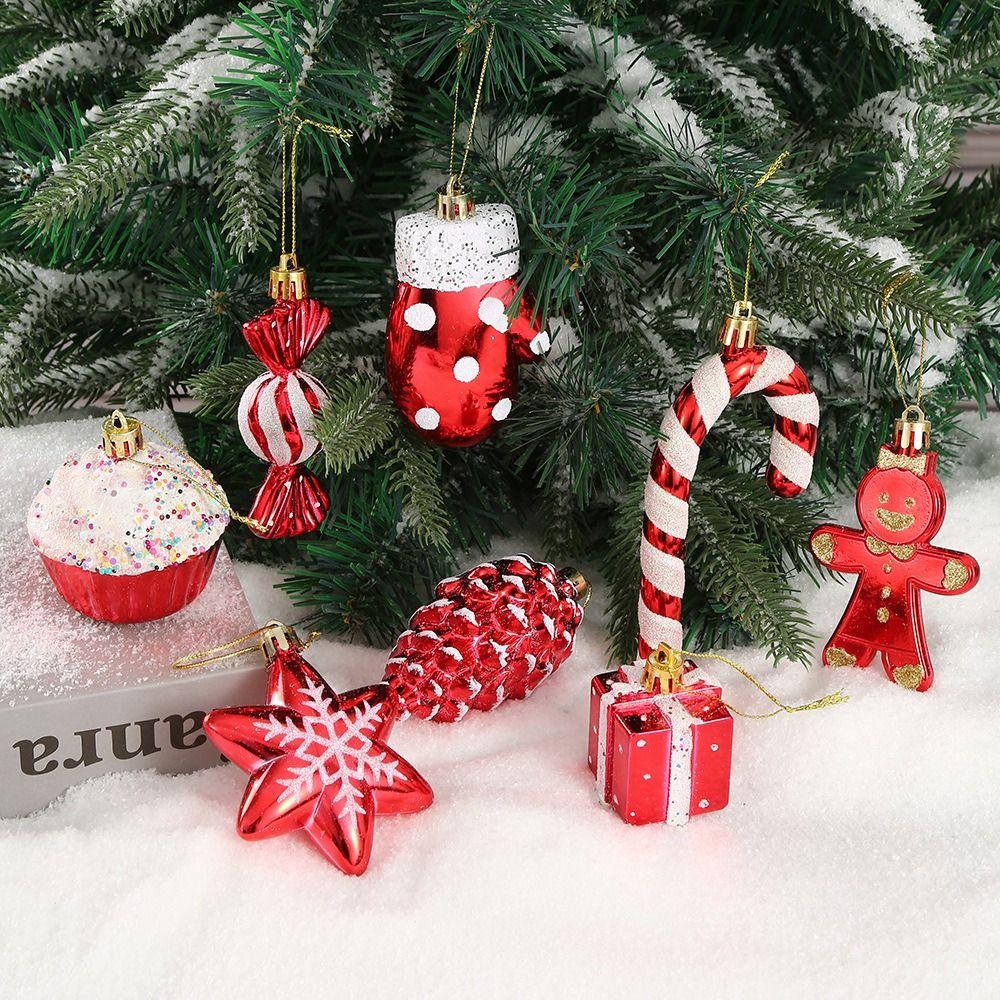 Electroplated Painted Ball Christmas Gifts Boxes Pendant Plastic Christmas Decorations