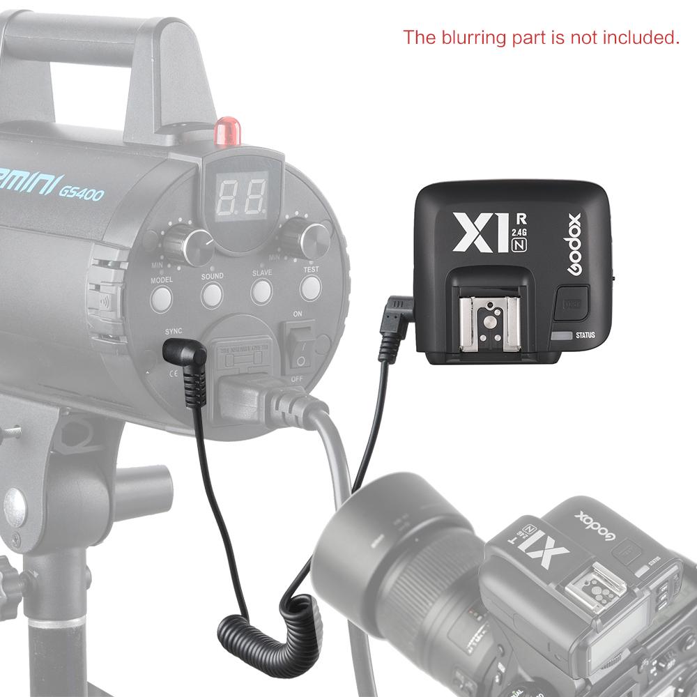 Godox X1R N TTL 2.4G Wireless Flash Trigger Receiver for Nikon DSLR Camera for X1N Trigger