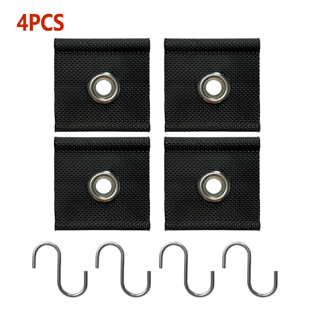 

4/6 шт. Прочные крючки-клипсы S-образной формы для кемпингового навеса, вешалки для палатки RV, зажимы-крючки для навеса от солнца, зажимы-крючки, автомобильные аксессуары
