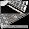 20/30/42 Grids Coin Album Pages PVC Pocket Coins Holder Stamp Collection Organizer Sheet Transparent Album Storage Organizer Bag
