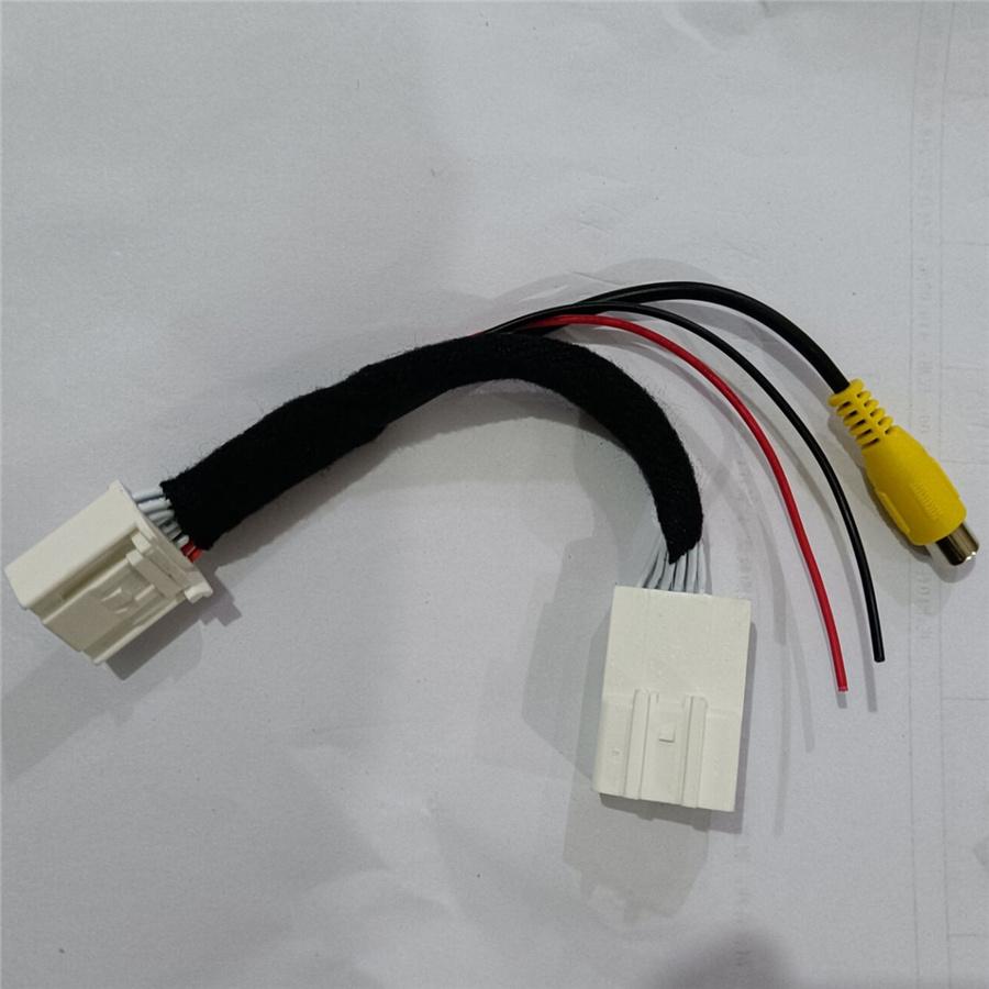 16Pin Reversing Backup Camera Cable T-Harness Adapter For 2012-2014 Toyota Camry