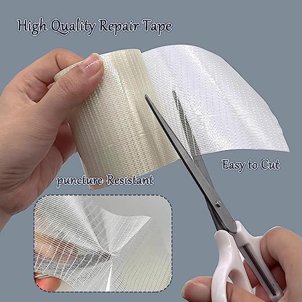 Cricket Bat Repair Fiber Handle Grip Tape Clear Anti-Edge Protection Covering for Batting Gloves