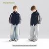 Mucmukn Boys' Retro Color-Block Sport Jacket