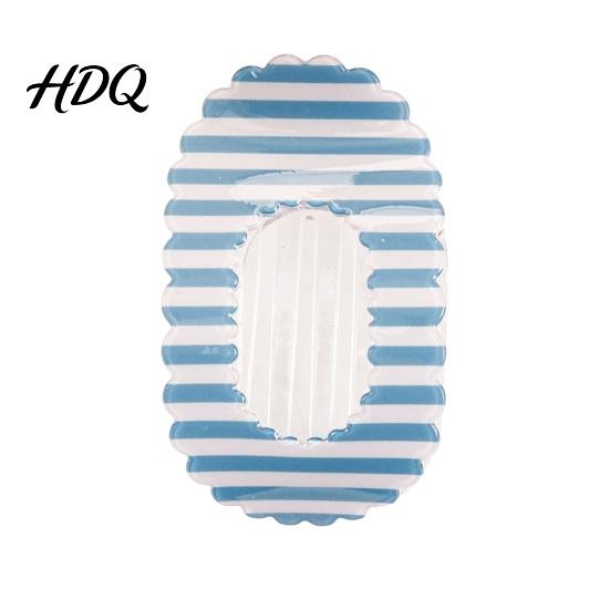 Half-up Hair Clip Claw for Women Transparent Acrylic with Anti-Slip Dense Teeth