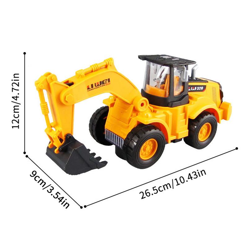 Digdance - Digdance Musical Excavator With Lights & Motion, Dig Dance Excavator, 2-7 Toddler Toys Digger Truck