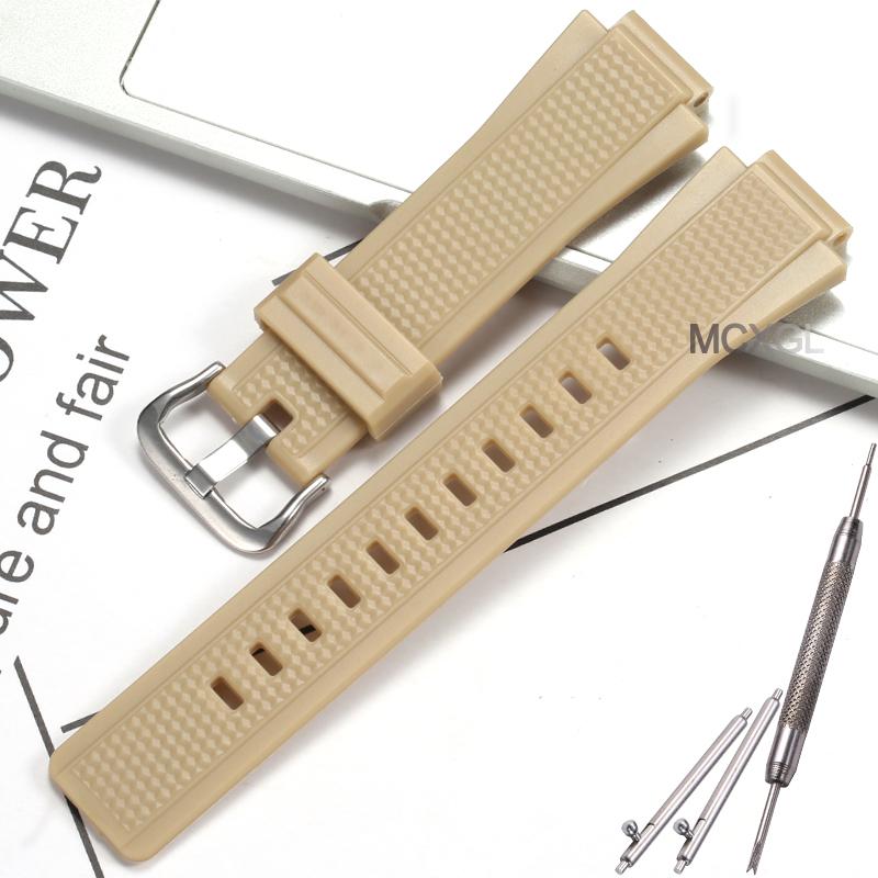 Resin Watchband Suitable for Casio GST-B200-1A Replacement Band GST-B200 Men's Sports Waterproof Rubber Strap Watch Accessories
